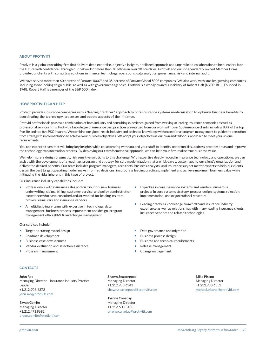 Modernizing Legacy Systems In Insurance Modernizing Legacy Systems In Insurance
