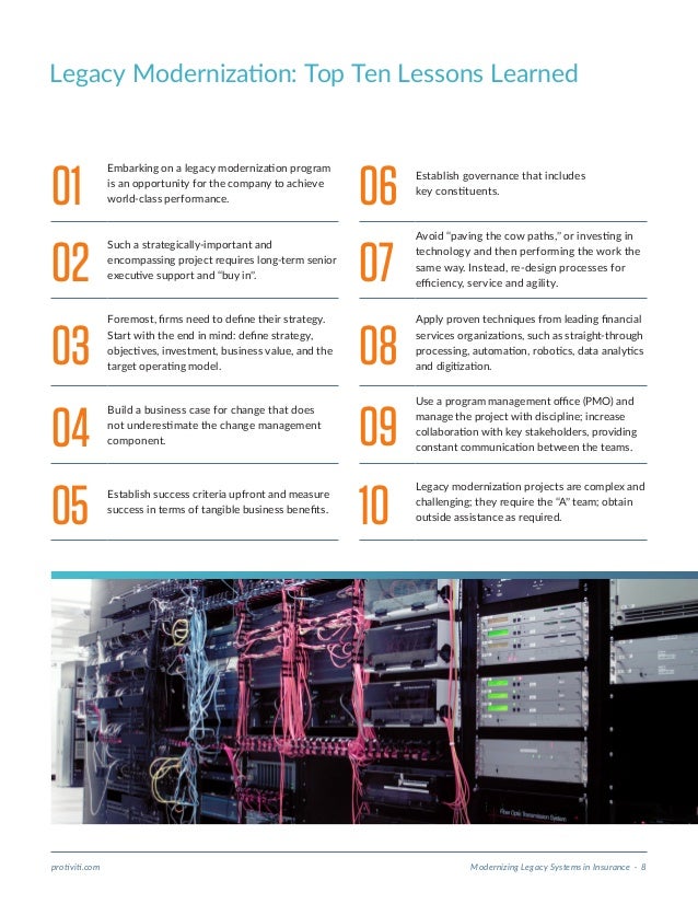 Modernizing Legacy Systems In Insurance Modernizing Legacy Systems In Insurance