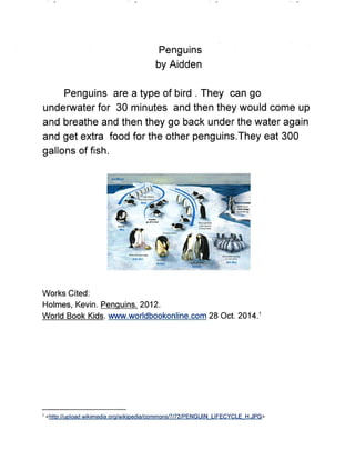 Wild Animals Research Project - Gauvin