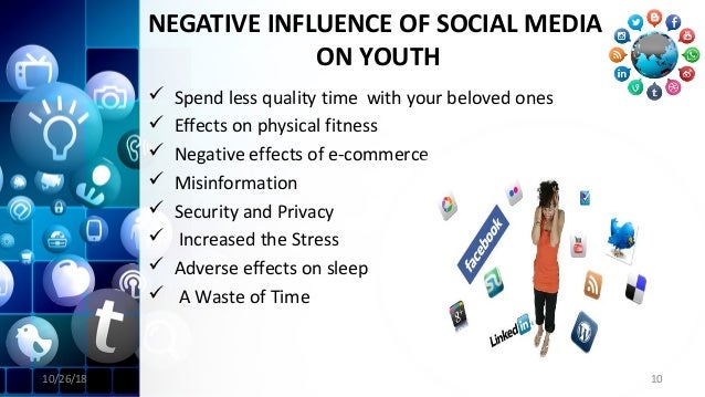 impact of social media on youth literature review