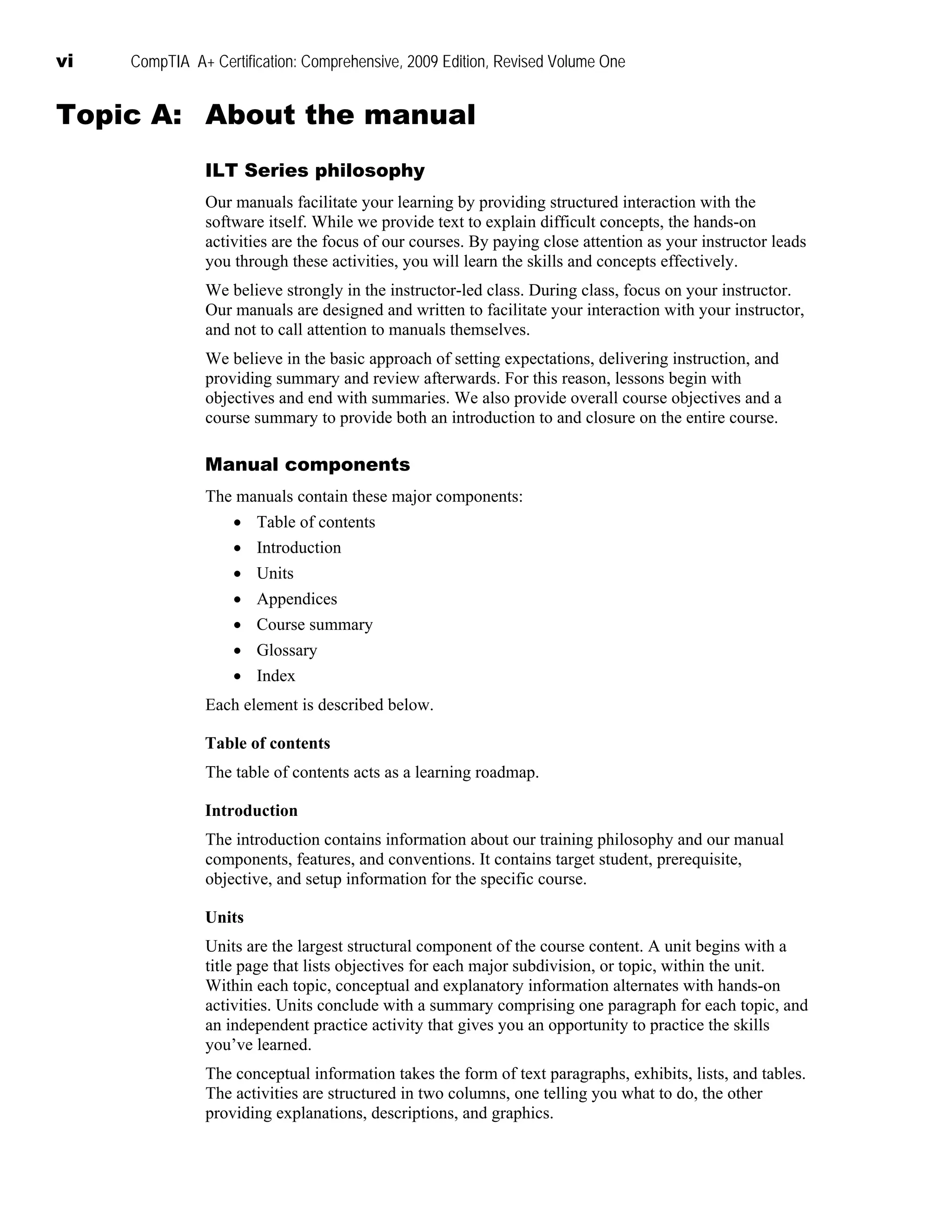 Comptia A Certification Comprehensive 2009 Edition Revised Certblaster ...