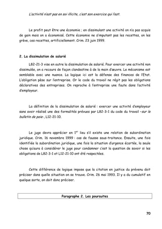 Droit Penal Du Travail Droit Penal Du Travail