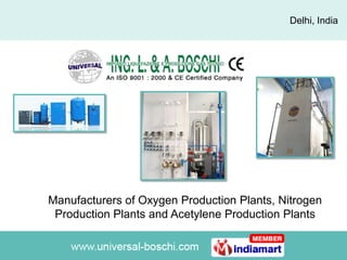 Delhi, India




Manufacturers of Oxygen Production Plants, Nitrogen
 Production Plants and Acetylene Production Plants
 
