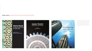 Book covers designed for Euromoney Institutional Investor
Unfortunately I don’t have many of the original
files of books I have worked on. The quality
of some of these images are low as they are
either taken from the websites of the com-
panies I have worked for or are photographs
of hard copies. Please ask if you would like
references.
 