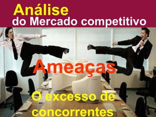 Análise do Mercado competitivo Ameaças O excesso de concorrentes 