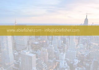 www.ablefisher.com - info@ablefisher.com
 