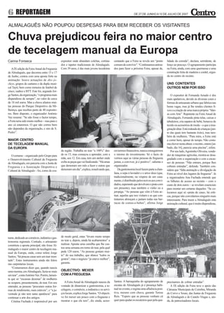 O Centro - n.º 30 – 27.06.2007