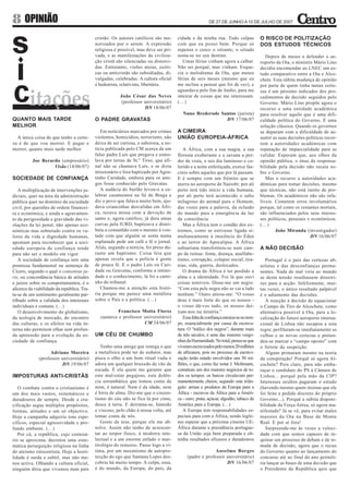 O Centro - n.º 30 – 27.06.2007
