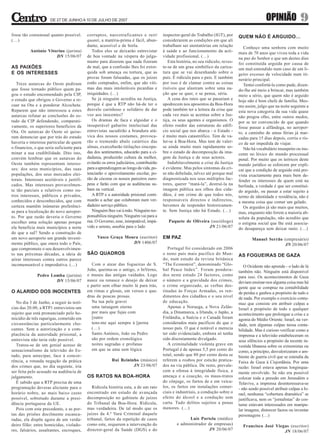 O Centro - n.º 30 – 27.06.2007