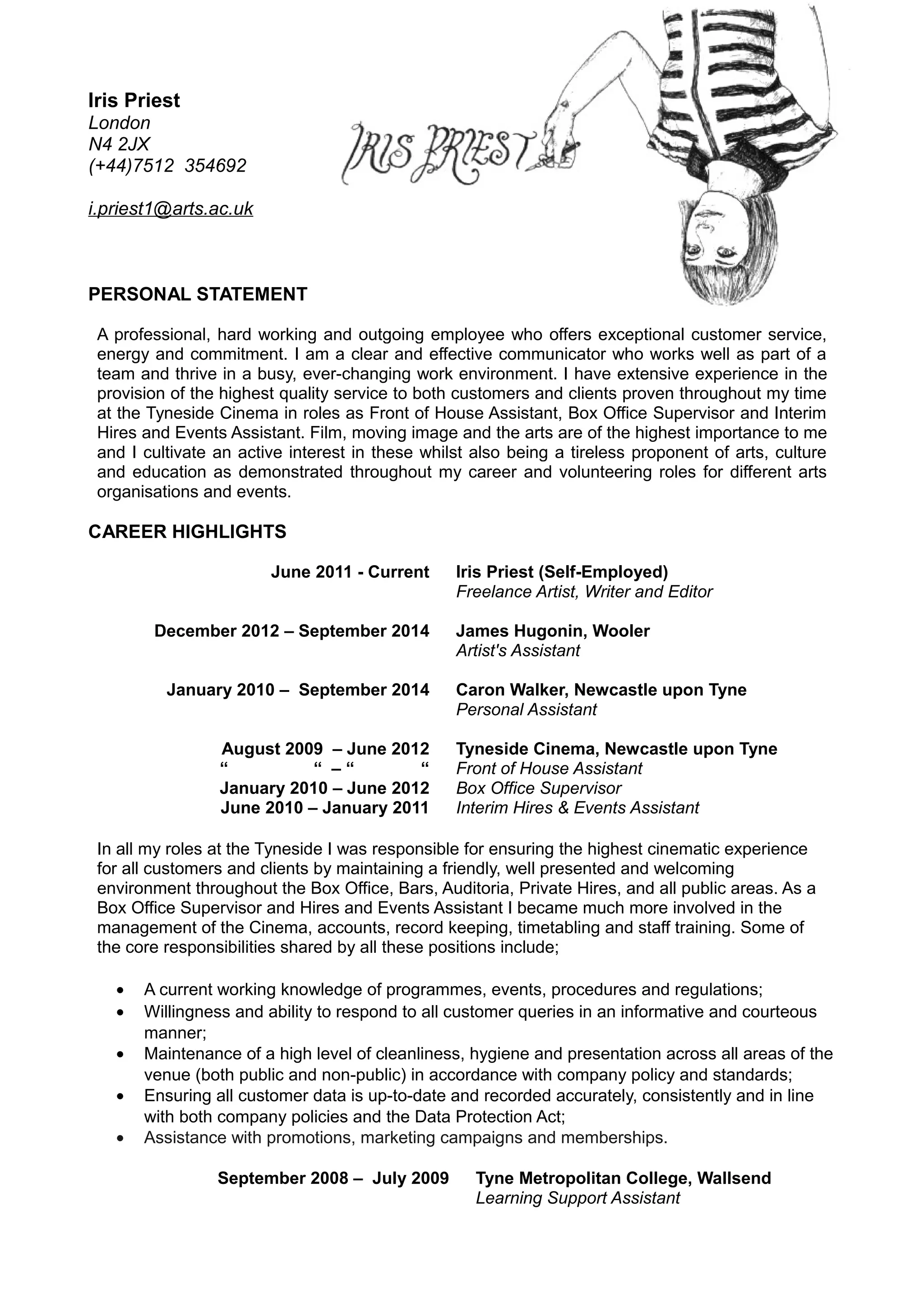 FOH CV 2014 PDF foh-cv-2014-pdf