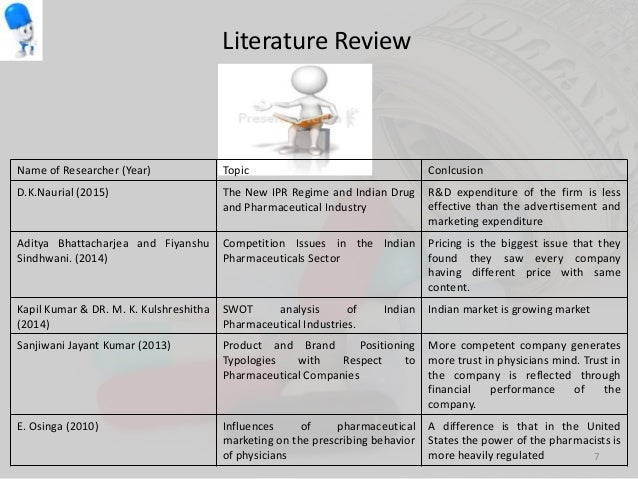 literature review on health care industry