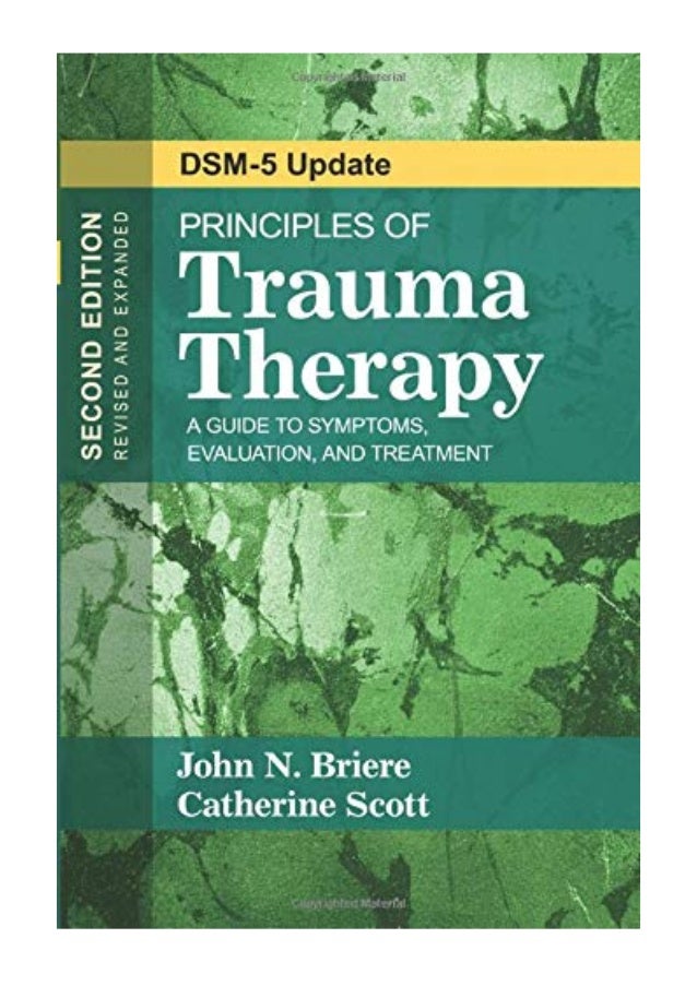  2014 Principles Of Trauma Therapy PDF A Guide To Symptoms Evalu 