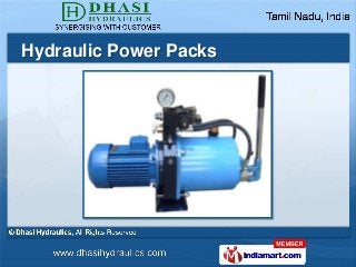 Hydraulic Power Packs
 