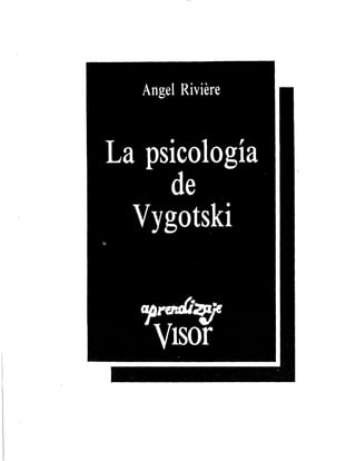 Psicología. Vigotsky