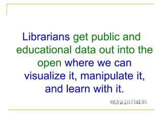 New Role for Librarians?