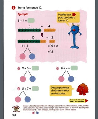 matemáticas método Singapur 1 básico