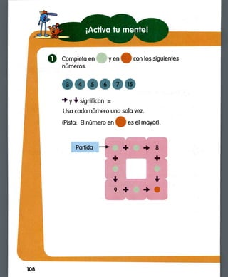 matemáticas método Singapur 1 básico