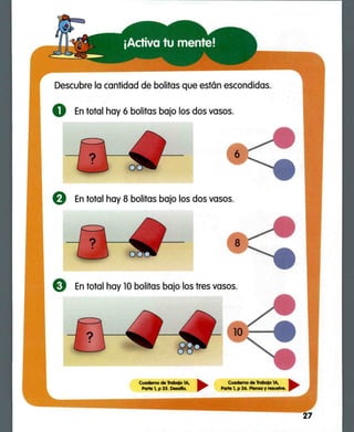 matemáticas método Singapur 1 básico