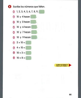 matemáticas método Singapur 1 básico