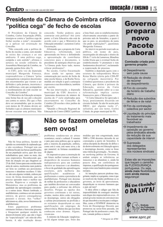 O Centro - n.º 31 – 11.07.2007