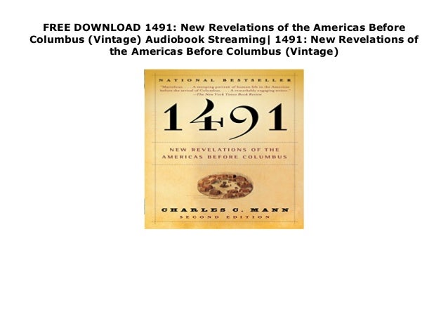 1491 before columbus 1491 before columbus