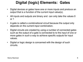 computer logic and digital design chapter 1 | PPT