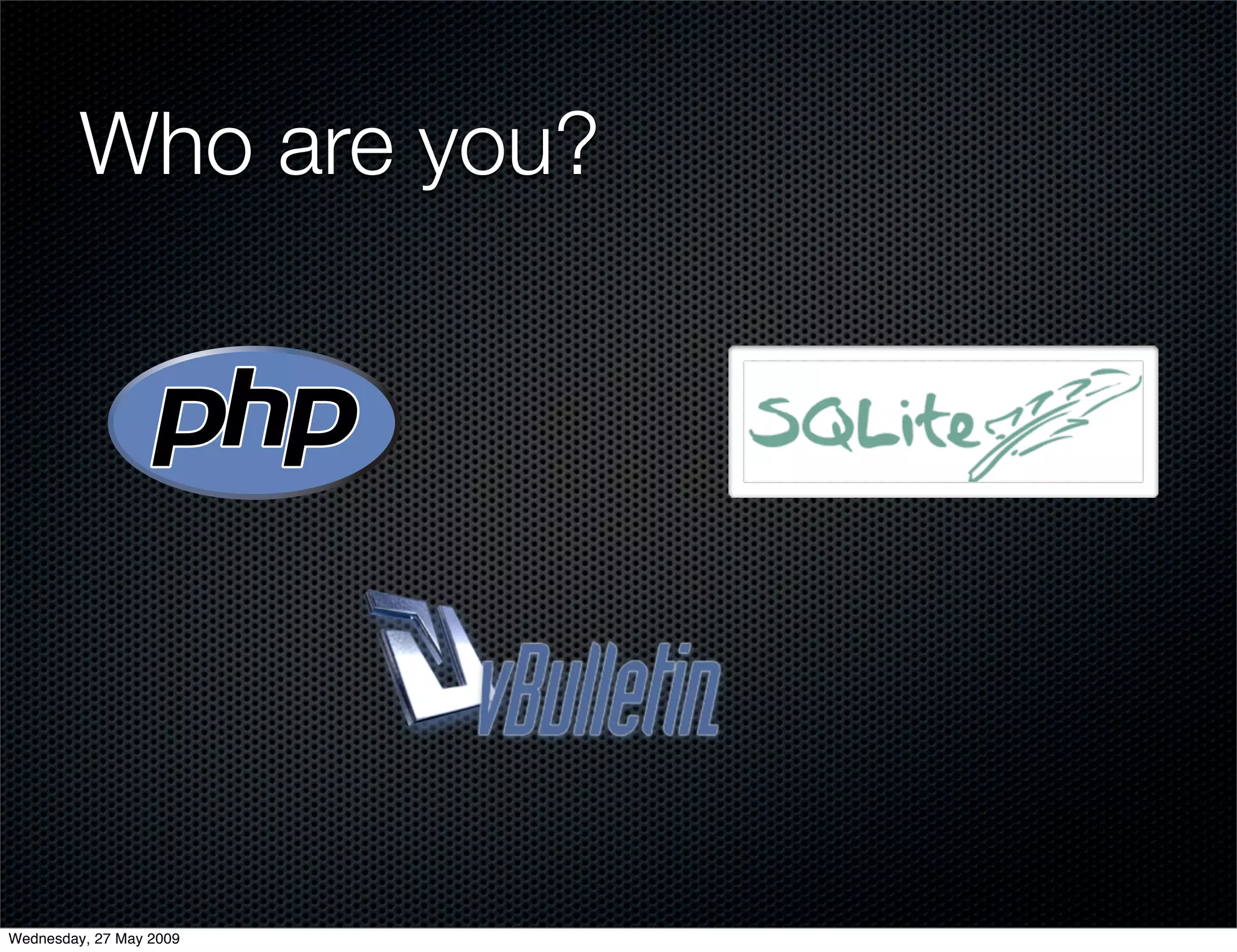 Alternative Databases