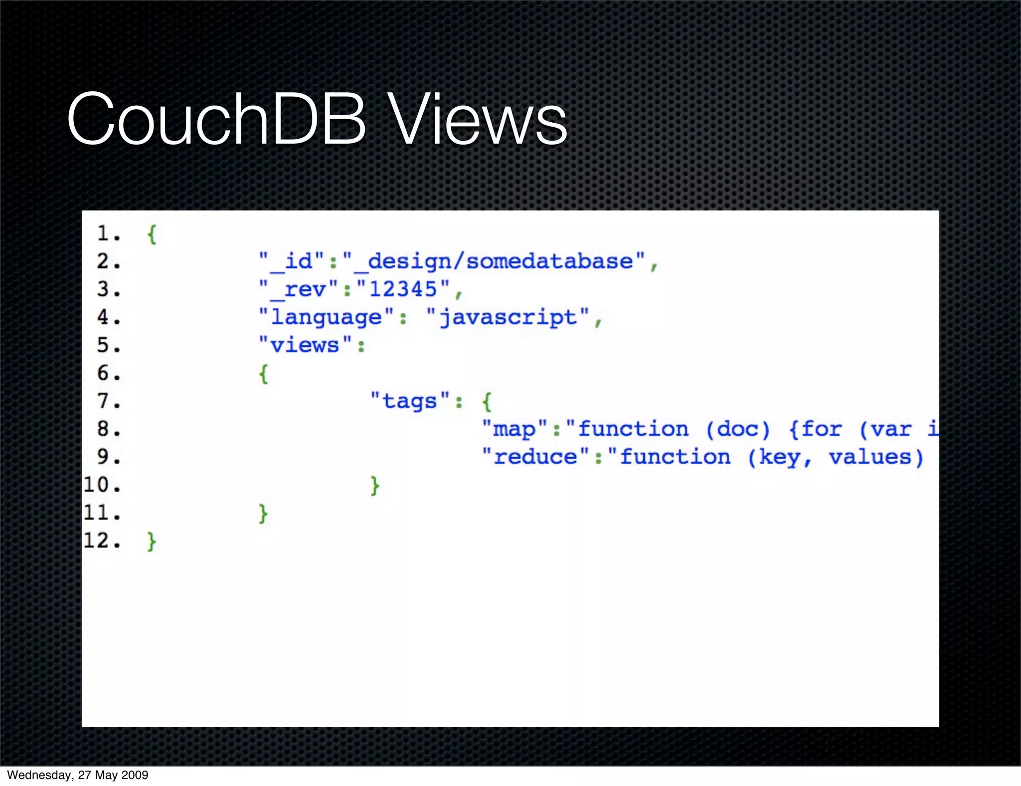 Alternative Databases