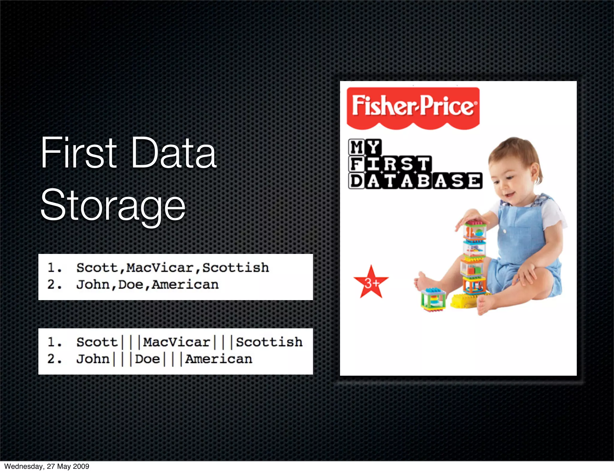 Alternative Databases
