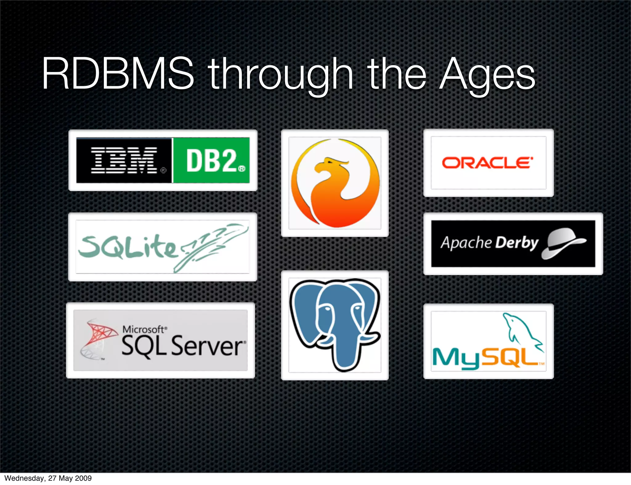 Alternative Databases