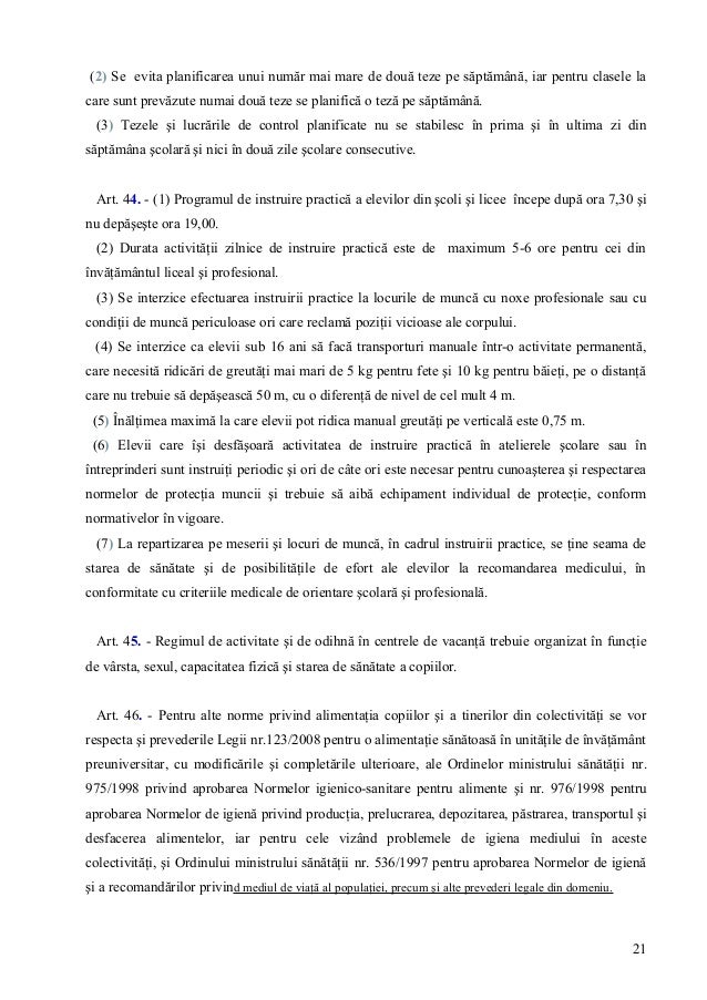 149 345 Ordin Norme Igiena