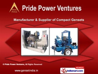Manufacturer & Supplier of Compact Gensets
 