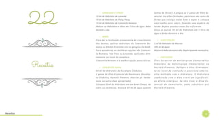 25
•  ANSIEDADE E STRESS
10 ml de Hidrolato de Lavanda
10 ml de Hidrolato de Ylang Ylang
10 ml de Hidrolato de Camomila Romana
Misture os Hidrolatos e dilua em 1 litro de água. Beba
durante o dia.
•  BEBÊS
Para dor e incômodo proveniente do crescimento
dos dentes, aplicar Hidrolato de Camomila Ro-
mana ou Alemã diretame nte na gengiva do bebê.
Para assaduras, as melhores opções são Camomi-
la Romana, Tea Tree ou Lavanda, aplicados dire-
tamente no local da assadura.
Camomila Romana é a melhor opção para cólicas.
•  CONGESTÃO NASAL
60 ml de Hidrolato de Eucalipto Globulus
2 gotas de Óleo Essencial de Ravistsara (Eucalip-
to Globulus, Hortelã Pimenta, Alecrim qt. Verbe-
nona ou outro óleo apropriado)
Coloque 30ml do Hidrolato em um bowl (limpo, de
vidro ou cerâmica), misture 30 ml de água quente
22
Receitas
(antes de ferver) e pingue as 2 gotas de Óleo Es-
sencial. De olhos fechados, posicione seu rosto de
forme que consiga inalar bem o vapor e coloque
uma toalha para cobrir, fazendo uma espécie de
tenda. Repita quantas vezes for suficiente.
Dilua os outros 30 ml do Hidrolato em 1 litro de
água e beba durante o dia.
•  CONSTIPAÇÃO
5 ml de Hidrolato de Alecrim
200 ml de água
Misture e beba durante o dia. Repita quando necessário.
•  CONTUSÕES
Ó l e o E s s e n c i a l d e H e l i c h r y s u m ( I m m o r t e l l e )
H i d r o la t o d e H e l i c h r y s u m ( I m m o r t e l l e ) o u
H o r t e lã P i m e n t a . A p l i q u e o ó l e o d i r e t a m e n -
t e n o l o c a l d a co n t u s ã o e p o s i c i o n e u m a t o -
a l h a m o l h a d a co m o H i d r o la t o . O H i d r o la t o
co m b i n a d o co m o ó l e o t r a r á u m s i g n i f i c a t i -
v o e f e i t o s i n é r g i co . S e n ã o t i v e r o Ó l e o E s -
s e n c i a l d e I m m o r t e l l e , p o d e s u b s t i t u i r p o r
H o r t e lã P i m e n t a .
Receitas
 