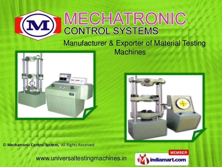 Mechatronic Control System Maharashtra India