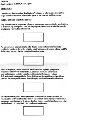 Guía, Tipos de Esquema