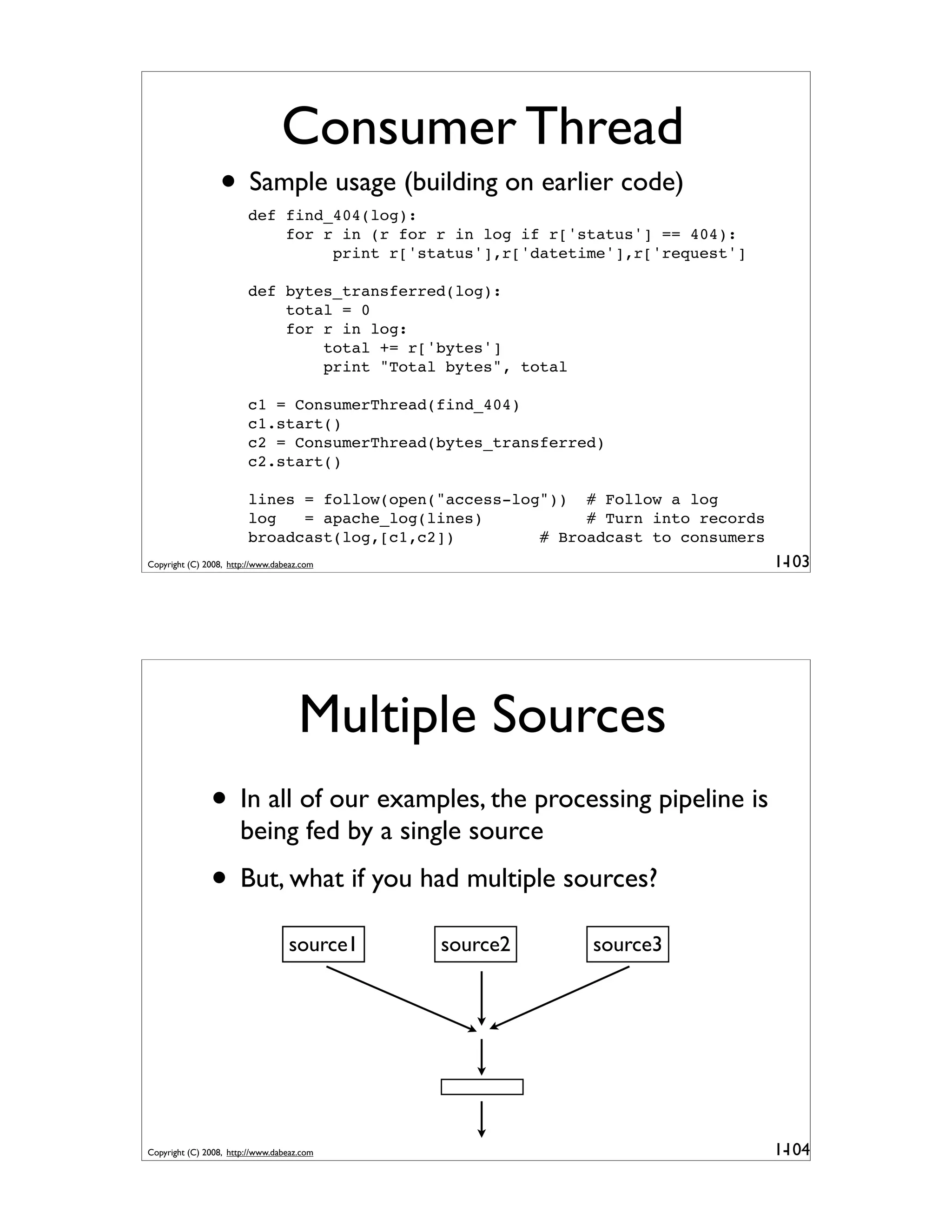 Generator Tricks for Systems Programmers