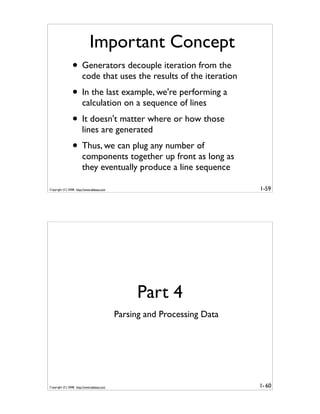 Generator Tricks for Systems Programmers
