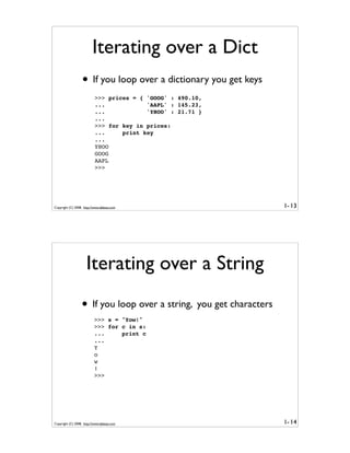 Generator Tricks for Systems Programmers