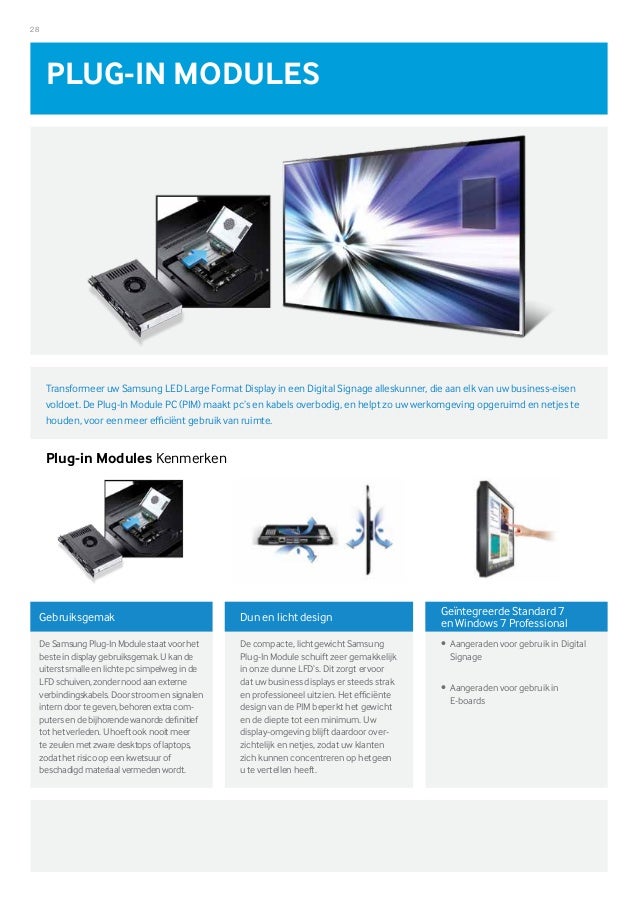 samsung smart signage brochure 2015 nl 28 638