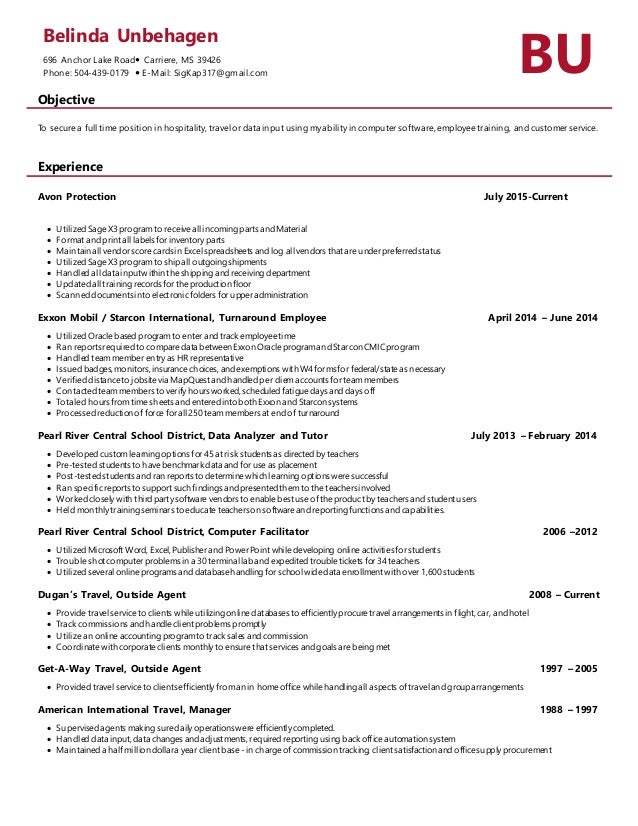 bu most updated resume resume bu