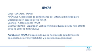 Otras-aprobaciones RVSM de la región Carsam | PDF