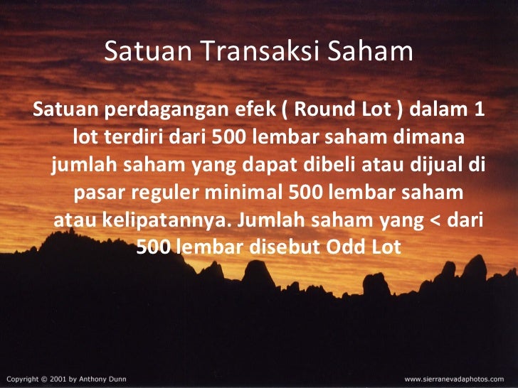 Sistem perdagangan go green