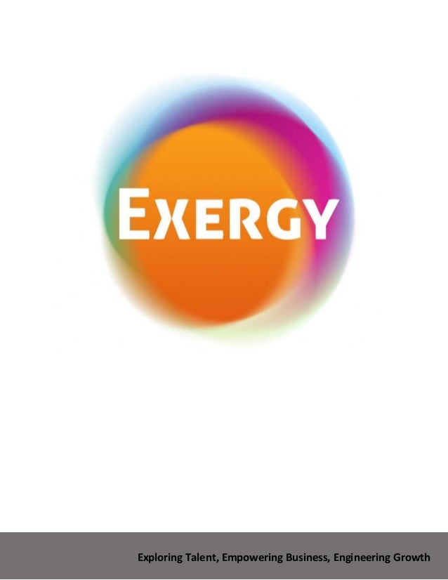Exergy Company Brochure