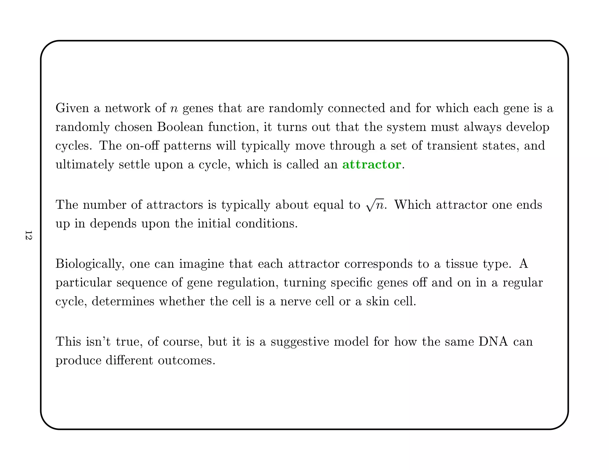Ú Ò Ò ØÛÓÖ Ó n Ò × Ø Ø Ö Ö Ò ÓÑÐÝ 
ÓÒÒ 
Ø Ò ÓÖ Û 
 
 Ò ×
Ö Ò ÓÑÐÝ 
 Ó× Ò ÓÓÐ Ò ÙÒ
Ø ÓÒ¸ Ø ØÙÖÒ× ÓÙØ Ø Ø Ø ×Ý×Ø Ñ ÑÙ×Ø ÐÛ Ý× Ú ÐÓÔ

Ý
Ð ×º Ì ÓÒ¹Ó Ô ØØ ÖÒ× Û ÐÐ ØÝÔ 
 ÐÐÝ ÑÓÚ Ø ÖÓÙ × Ø Ó ØÖ Ò× ÒØ ×Ø Ø ×¸ Ò
ÙÐØ Ñ Ø ÐÝ × ØØÐ ÙÔÓÒ 
Ý
Ð ¸ Û 
 × 
 ÐÐ Ò ØØÖ 
ØÓÖº
Ì ÒÙÑ Ö Ó ØØÖ 
ØÓÖ× × ØÝÔ 
 ÐÐÝ ÓÙØ ÕÙ Ð ØÓ
√
nº Ï 
 ØØÖ 
ØÓÖ ÓÒ Ò ×
ÙÔ Ò Ô Ò × ÙÔÓÒ Ø Ò Ø Ð 
ÓÒ Ø ÓÒ×º
ÓÐÓ 
 ÐÐÝ¸ ÓÒ 
 Ò Ñ Ò Ø Ø 
 ØØÖ 
ØÓÖ 
ÓÖÖ ×ÔÓÒ × ØÓ Ø ××Ù ØÝÔ º
Ô ÖØ 
ÙÐ Ö × ÕÙ Ò
 Ó Ò Ö ÙÐ Ø ÓÒ¸ ØÙÖÒ Ò ×Ô 
 
 Ò × Ó Ò ÓÒ Ò Ö ÙÐ Ö

Ý
Ð ¸ Ø ÖÑ Ò × Û Ø Ö Ø 
 ÐÐ × Ò ÖÚ 
 ÐÐ ÓÖ × Ò 
 ÐÐº
Ì × ×Ò³Ø ØÖÙ ¸ Ó 
ÓÙÖ× ¸ ÙØ Ø × ×Ù ×Ø Ú ÑÓ Ð ÓÖ ÓÛ Ø × Ñ Æ 
 Ò
ÔÖÓ Ù
 Ö ÒØ ÓÙØ
ÓÑ ×º
½¾
 