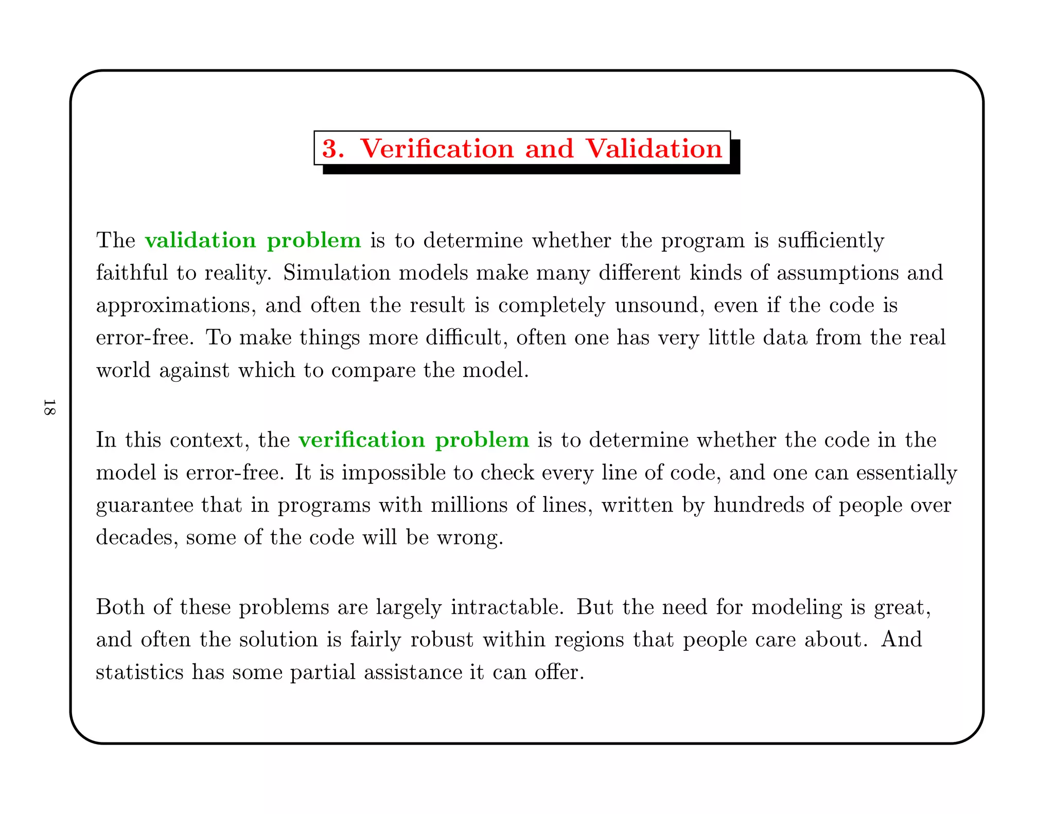 ¿º Î Ö 
 Ø ÓÒ Ò Î Ð Ø ÓÒ
Ì Ú Ð Ø ÓÒ ÔÖÓ Ð Ñ × ØÓ Ø ÖÑ Ò Û Ø Ö Ø ÔÖÓ Ö Ñ × ×Ù 
 ÒØÐÝ
Ø ÙÐ ØÓ Ö Ð ØÝº Ë ÑÙÐ Ø ÓÒ ÑÓ Ð× Ñ Ñ ÒÝ Ö ÒØ Ò × Ó ××ÙÑÔØ ÓÒ× Ò
ÔÔÖÓÜ Ñ Ø ÓÒ×¸ Ò Ó Ø Ò Ø Ö ×ÙÐØ × 
ÓÑÔÐ Ø ÐÝ ÙÒ×ÓÙÒ ¸ Ú Ò Ø 
Ó ×
ÖÖÓÖ¹ Ö º ÌÓ Ñ Ø Ò × ÑÓÖ 
ÙÐØ¸ Ó Ø Ò ÓÒ × Ú ÖÝ Ð ØØÐ Ø ÖÓÑ Ø Ö Ð
ÛÓÖÐ Ò×Ø Û 
 ØÓ 
ÓÑÔ Ö Ø ÑÓ Ðº
ÁÒ Ø × 
ÓÒØ ÜØ¸ Ø Ú Ö 
 Ø ÓÒ ÔÖÓ Ð Ñ × ØÓ Ø ÖÑ Ò Û Ø Ö Ø 
Ó Ò Ø
ÑÓ Ð × ÖÖÓÖ¹ Ö º ÁØ × ÑÔÓ×× Ð ØÓ 
 
 Ú ÖÝ Ð Ò Ó 
Ó ¸ Ò ÓÒ 
 Ò ×× ÒØ ÐÐÝ
Ù Ö ÒØ Ø Ø Ò ÔÖÓ Ö Ñ× Û Ø Ñ ÐÐ ÓÒ× Ó Ð Ò ×¸ ÛÖ ØØ Ò Ý ÙÒ Ö × Ó Ô ÓÔÐ ÓÚ Ö

 ×¸ ×ÓÑ Ó Ø 
Ó Û ÐÐ ÛÖÓÒ º
ÓØ Ó Ø × ÔÖÓ Ð Ñ× Ö Ð Ö ÐÝ ÒØÖ 
Ø Ð º ÙØ Ø Ò ÓÖ ÑÓ Ð Ò × Ö Ø¸
Ò Ó Ø Ò Ø ×ÓÐÙØ ÓÒ × ÖÐÝ ÖÓ Ù×Ø Û Ø Ò Ö ÓÒ× Ø Ø Ô ÓÔÐ 
 Ö ÓÙØº Ò
×Ø Ø ×Ø 
× × ×ÓÑ Ô ÖØ Ð ×× ×Ø Ò
 Ø 
 Ò Ó Öº
½
 