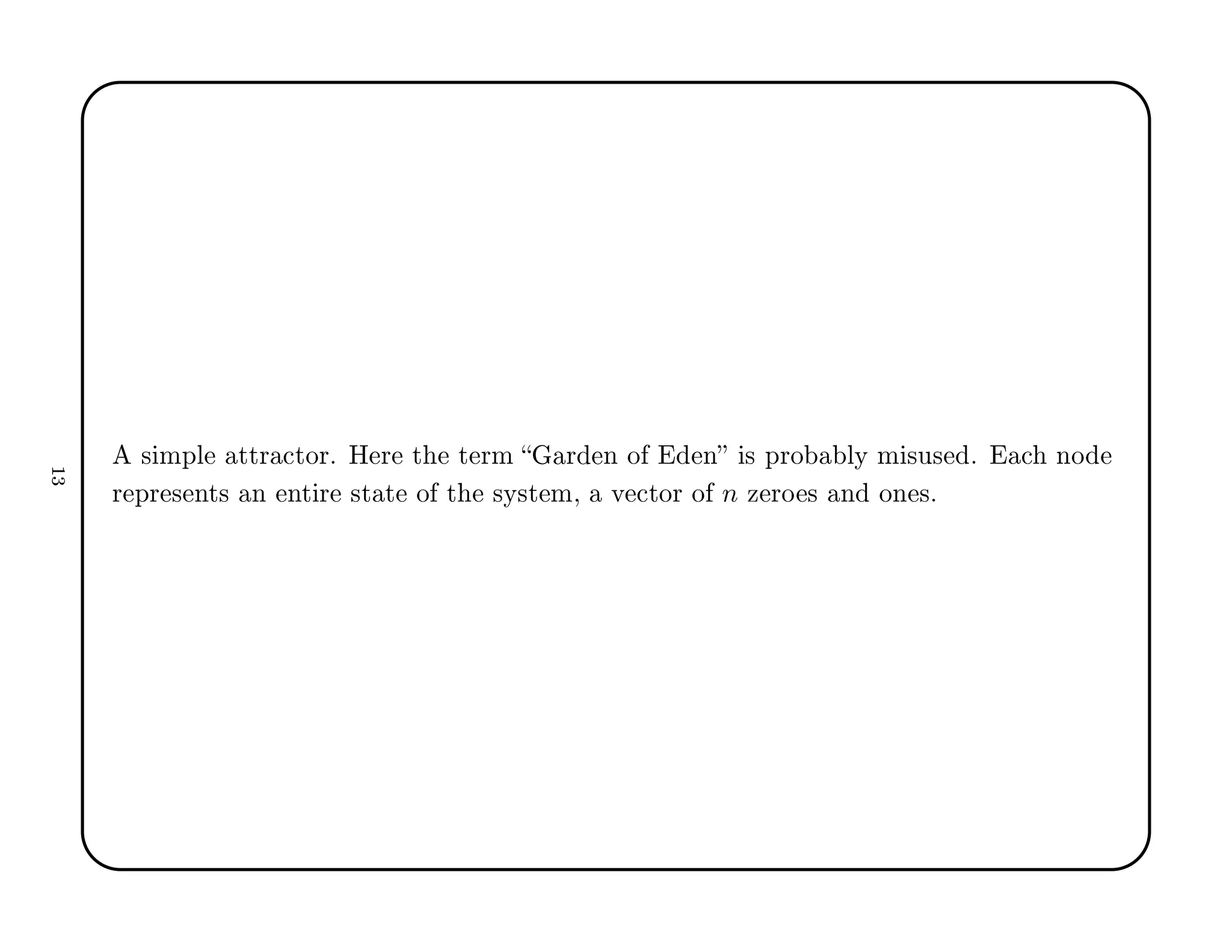 × ÑÔÐ ØØÖ 
ØÓÖº À Ö Ø Ø ÖÑ Ö Ò Ó Ò × ÔÖÓ ÐÝ Ñ ×Ù× º 
 ÒÓ
Ö ÔÖ × ÒØ× Ò ÒØ Ö ×Ø Ø Ó Ø ×Ý×Ø Ñ¸ Ú 
ØÓÖ Ó n Þ ÖÓ × Ò ÓÒ ×º
½¿
 