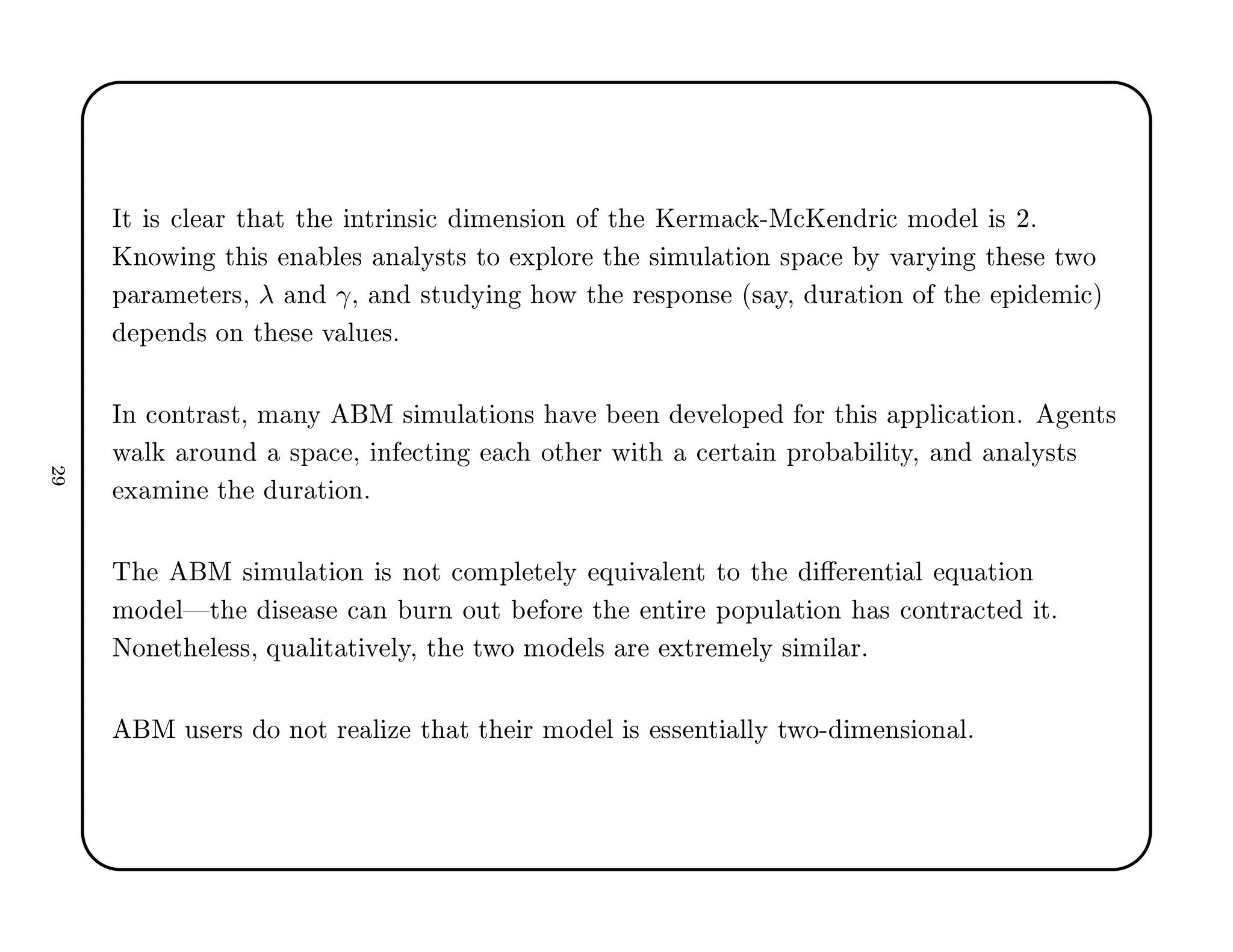 ÁØ × 
Ð Ö Ø Ø Ø ÒØÖ Ò× 
 Ñ Ò× ÓÒ Ó Ø Ã ÖÑ 
 ¹Å
Ã Ò Ö 
 ÑÓ Ð × ¾º
ÃÒÓÛ Ò Ø × Ò Ð × Ò ÐÝ×Ø× ØÓ ÜÔÐÓÖ Ø × ÑÙÐ Ø ÓÒ ×Ô 
 Ý Ú ÖÝ Ò Ø × ØÛÓ
Ô Ö Ñ Ø Ö×¸ λ Ò γ¸ Ò ×ØÙ Ý Ò ÓÛ Ø Ö ×ÔÓÒ× ´× Ý¸ ÙÖ Ø ÓÒ Ó Ø Ô Ñ 
µ
Ô Ò × ÓÒ Ø × Ú ÐÙ ×º
ÁÒ 
ÓÒØÖ ×Ø¸ Ñ ÒÝ Å × ÑÙÐ Ø ÓÒ× Ú Ò Ú ÐÓÔ ÓÖ Ø × ÔÔÐ 
 Ø ÓÒº ÒØ×
Û Ð ÖÓÙÒ ×Ô 
 ¸ Ò 
Ø Ò 
 ÓØ Ö Û Ø 
 ÖØ Ò ÔÖÓ Ð ØÝ¸ Ò Ò ÐÝ×Ø×
Ü Ñ Ò Ø ÙÖ Ø ÓÒº
Ì Å × ÑÙÐ Ø ÓÒ × ÒÓØ 
ÓÑÔÐ Ø ÐÝ ÕÙ Ú Ð ÒØ ØÓ Ø Ö ÒØ Ð ÕÙ Ø ÓÒ
ÑÓ Ð Ø × × 
 Ò ÙÖÒ ÓÙØ ÓÖ Ø ÒØ Ö ÔÓÔÙÐ Ø ÓÒ × 
ÓÒØÖ 
Ø Øº
ÆÓÒ Ø Ð ××¸ ÕÙ Ð Ø Ø Ú ÐÝ¸ Ø ØÛÓ ÑÓ Ð× Ö ÜØÖ Ñ ÐÝ × Ñ Ð Öº
Å Ù× Ö× Ó ÒÓØ Ö Ð Þ Ø Ø Ø Ö ÑÓ Ð × ×× ÒØ ÐÐÝ ØÛÓ¹ Ñ Ò× ÓÒ Ðº
¾
 
