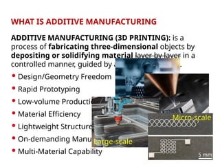 14) Additive Manufacturing Introduction (catagories) | PPTX