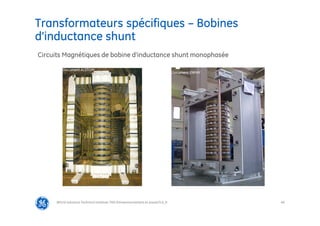 40
@Grid Solutions Technical institute-TRA/Dimensionnement et essais/5.0_fr
Circuits Magnétiques de bobine d’inductance shunt monophasée
Transformateurs spécifiques – Bobines
d’inductance shunt
Document ALSTOM
Document ENPAY
 