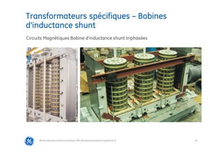 44
@Grid Solutions Technical institute-TRA/Dimensionnement et essais/5.0_fr
Circuits Magnétiques Bobine d’inductance shunt triphasées
Transformateurs spécifiques – Bobines
d’inductance shunt
 